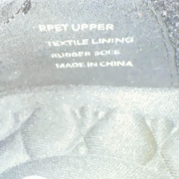 Vivaia Julie Arch Pro Women's 7 Black Knit Chunky Heels Slip On Almond-Toe - Picture 9 of 10